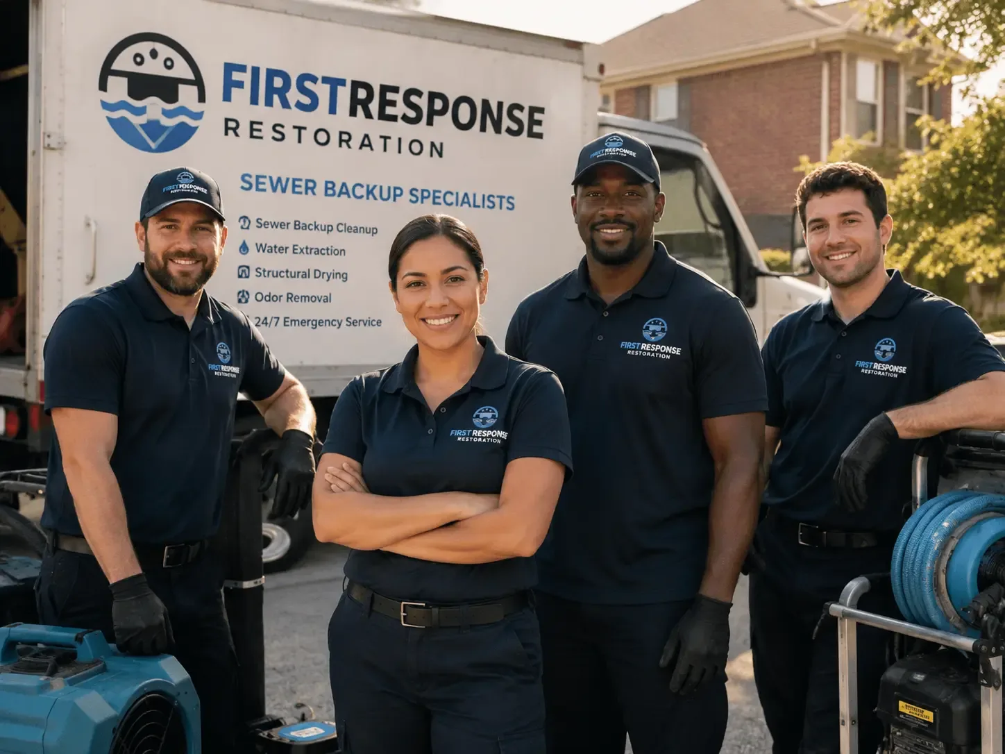 FirstResponse Restoration serving Tea, SD